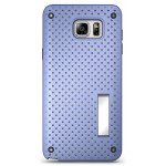 Wholesale Samsung Galaxy Note 5 Net Hybrid Kickstand Case (Blue)